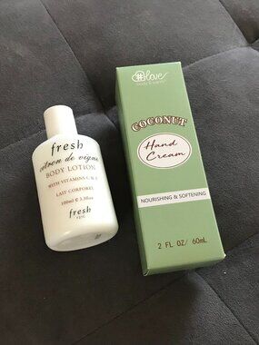 Fresh Mini Body Lotion & Coconut Hand Cream